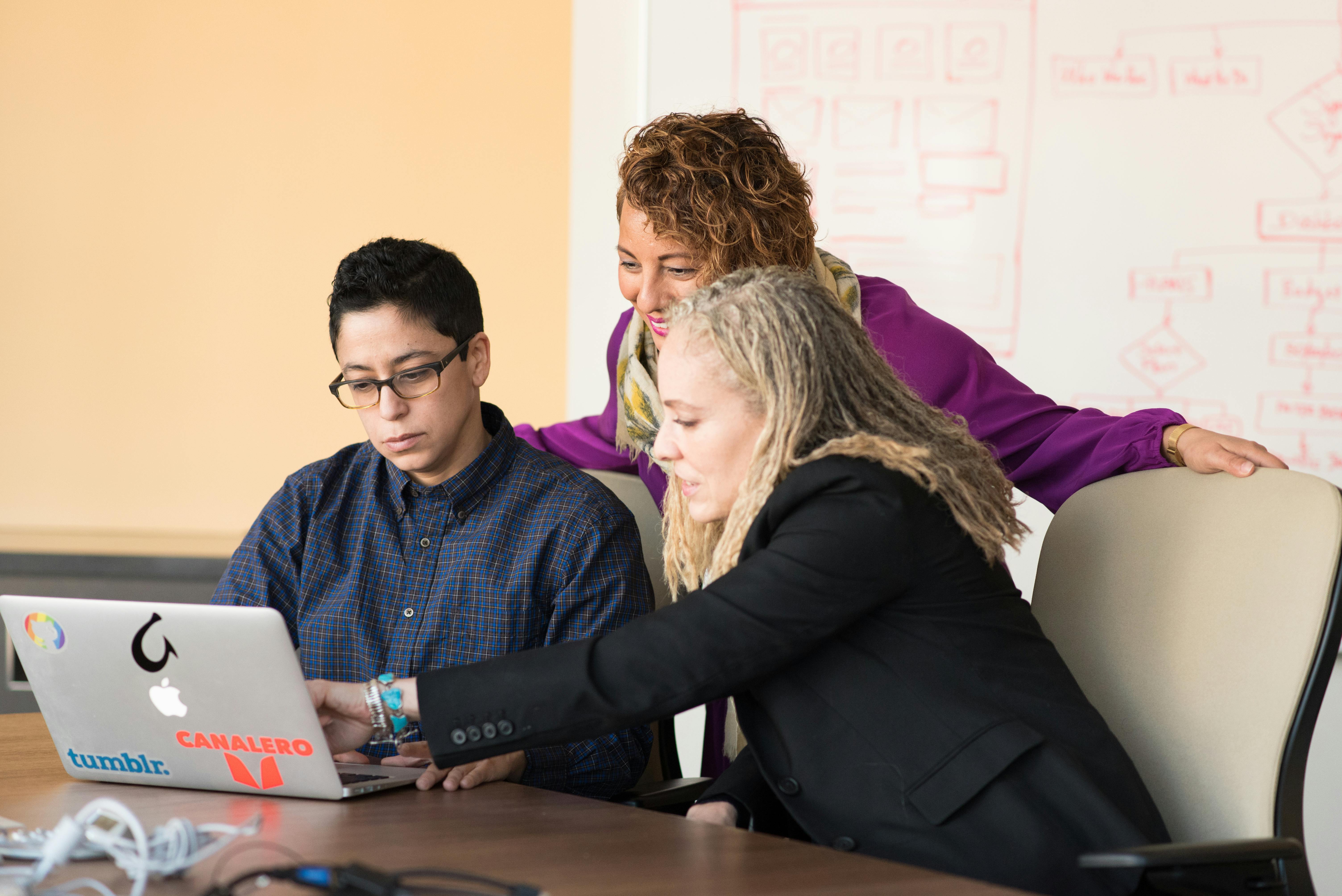 Devs proposing changes to PO, photo by Christina Morillo